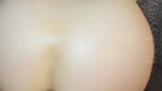 Creampie blasted unfathomable in buttplug filled cute angel from the gym