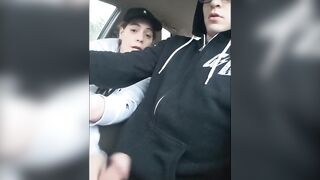 Heather Kane NEARLY caught wanking knob whilst being driven to next Porn Shoot