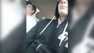 Heather Kane NEARLY caught wanking knob whilst being driven to next Porn Shoot