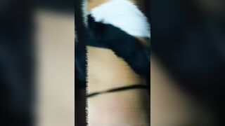 Sexo Duro - Grita Sin Parar Mientras Le Destrozó El Coño Y Se Traga Todo El Jizz De MonsterDaddy -
