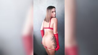 Look at my nice-looking in nature's garb booty out of pants - do u wanna touch it?