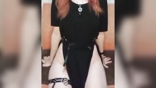 Wet honey rides sex-toy