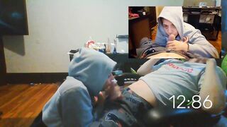 Heather Kane promised fan this chab would cum in below 60 seconds!