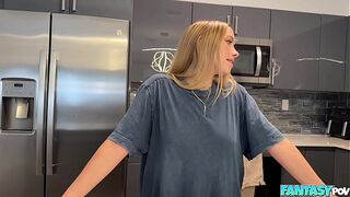 Banging My step Brothers Hawt Blond Girlfriend - Khloe Kapri - FantasyPOV