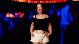 The Nerd's Inflation - Bitchy Angel Gets Inflated By Distraught Nerdy Gal With Superpowers