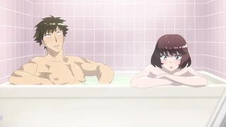 My Girlfriend’s Stepsister Rides Me Hard Below the Shower - Comics Manga