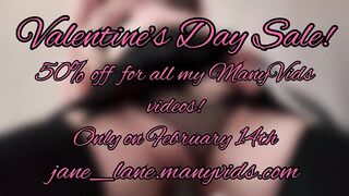 Valentine’s Day Sale!