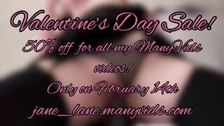 Valentine’s Day Sale!