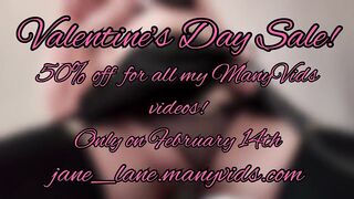 Valentine’s Day Sale!