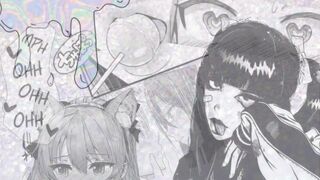 fingering a juicy snatch in hose with access