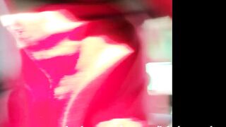 GF Jerks off College Teen on Way to Class