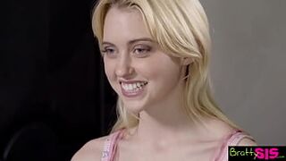 Teen StepSisters Give StepDaddy Ultimate step Fathers Day Three-some S10 E1