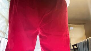 Santa Humping Sex Doll Behind View