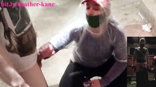 College Classmate dared to make TA Cum During Last Exam