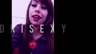 Joi in portuguese - Secretary whore on clip call - Dri Hot