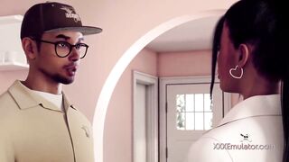 Next Day Service: Package Came with Biggest Anal Surprise CG Animation