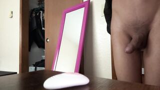 Playing with my fresh toy