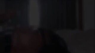 DarkChocolateBarbie makes her bf bust three nuts with cum on her face the entire time on vacation