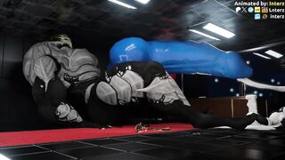 Turians General Muscle Growth Hyper Animation