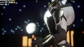 Turians General Muscle Growth Hyper Animation