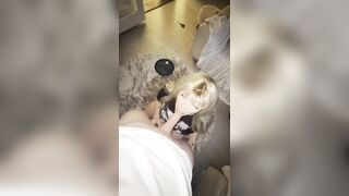 Tattooed Blond Chick's Taut Cunt Gets Slammed Unfathomable