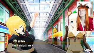 OmankoVivi Bop's Manga Tiddies ♡ Senran Kagura Peach Ball Movie scene 1 Cosplay