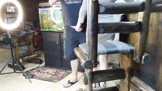 Stepbrothers stroking during the time that sexy stepsis screws sextoy