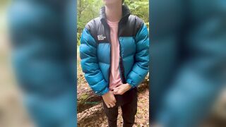 Twink Forest Jack off