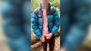 Twink Forest Jack off