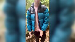 Twink Forest Jack off