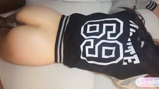 LOADSTER ???? Bitch Trains Becky Previous to blasting a hard trickling creampiein her taut Thrilling vagina