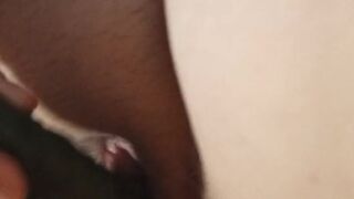 Screwed myself with a cucumber