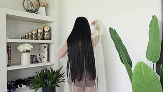 Try On Haul Transparent Suit By Cute Thai Tan Hotty