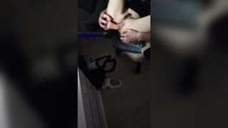 anal with sex machine and double penetration!