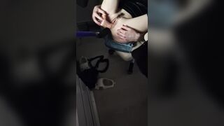 anal with sex machine and double penetration!