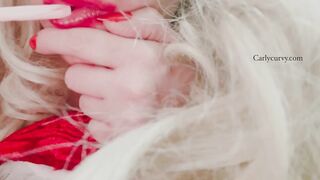 The 2021 candy cane suck and tease!