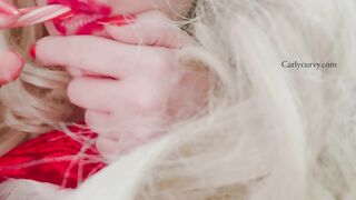 The 2021 candy cane suck and tease!