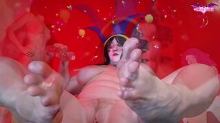 POMNI BARE OILED FEET N CLOWN PUSSAY Outstanding Digital Circus TEASER