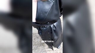 КОНЧИЛА ДВА РАЗА. Раздел до гола прохожую девушку, трахнул и записал с ней видео eighteen+.