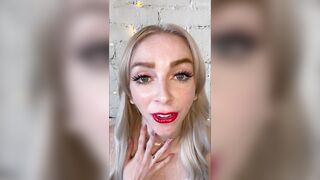 POV Face Fetish Cute Freckled Blond CHEER FLOOZY Supplicates For YOUR Cum - Remi Reagan