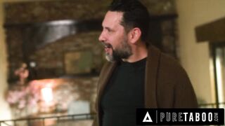 PURE TABOO Stressed Avery Jane Submits To Creepy Neighbour’s Perverse Demand To Keep Her Smutty Secret