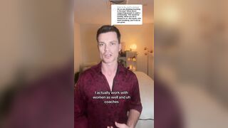 Touch, in a professional setting, is the way for many chicks.