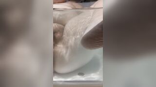 Enjoying the jacuzzi jets????