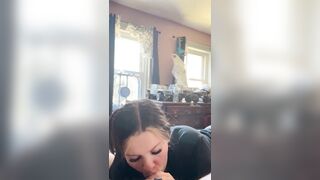 Sister in law giving head to brother in law