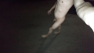 Absolutely exposed in public