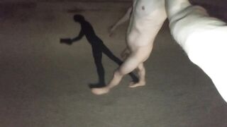 Absolutely exposed in public