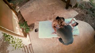 exotic teens in tantric photo shoot