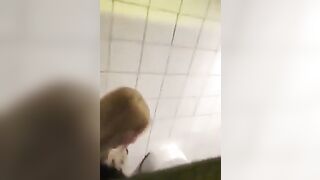 Lesbian femdom dominates a freind in bathroom humiliates her