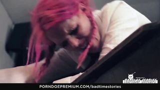 BADTIME STORIES - School girl bound and fucked with strapon