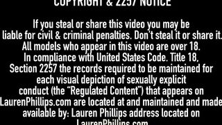 Butt Stuffers Lauren Phillips & Roxy Raye Plus Dem Assholes!